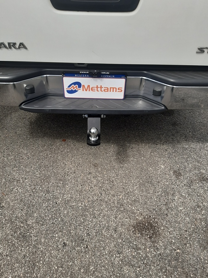 Nissan Navara D40 Ute (With Step) 01-10 - 04-15 CLASS 4 TOWBAR