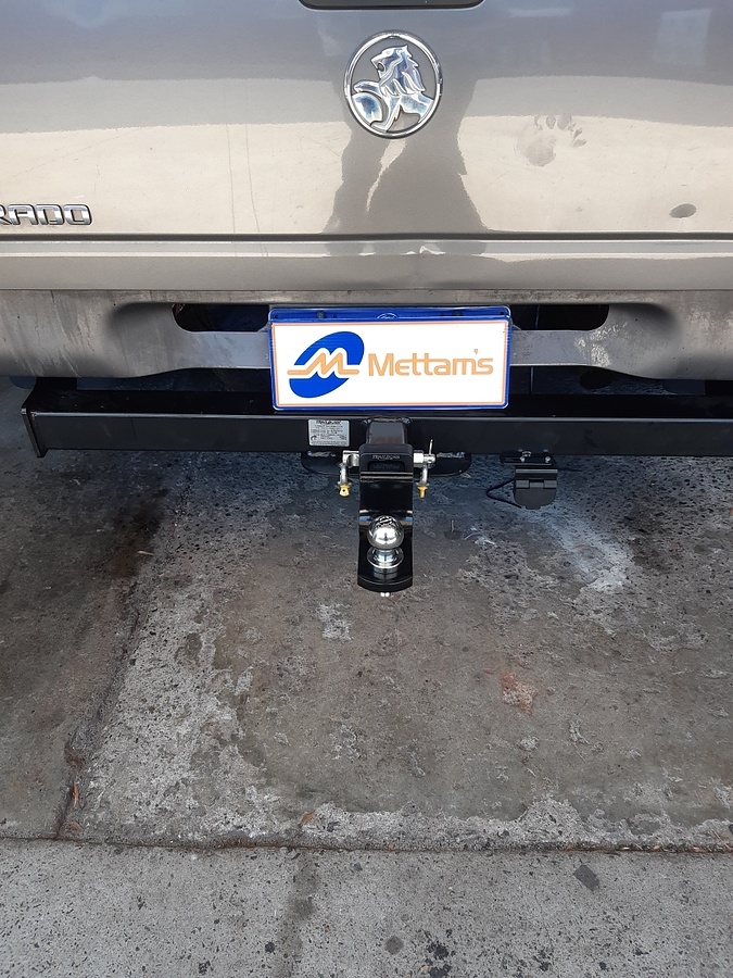 Holden Rodeo (No Step) (4cyl & Diesel Auto 2000kg) (Not Sports) 03-03 - 06-08 CLASS 4 TOWBAR